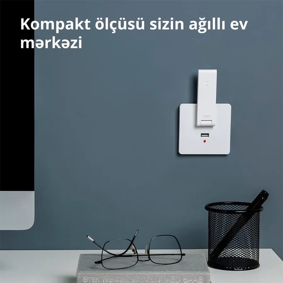 photo 3 - Mərkəz Aqara Hub, Ağıllı, Ağ