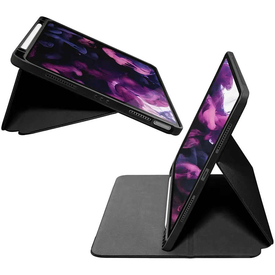 photo 4 - Обложка Smart Folio LAUT PRESTIGE Folio Чёрная для iPad Pro 12,9 дюйма (3-го, 4-го и 5-го поколения)