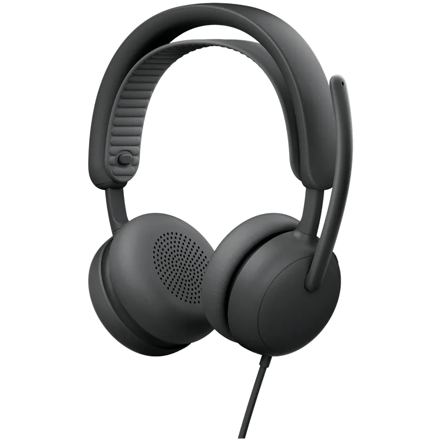photo 1 - LOGITECH Zone Wired 2 Дротова гарнітура, Графітовий сірий