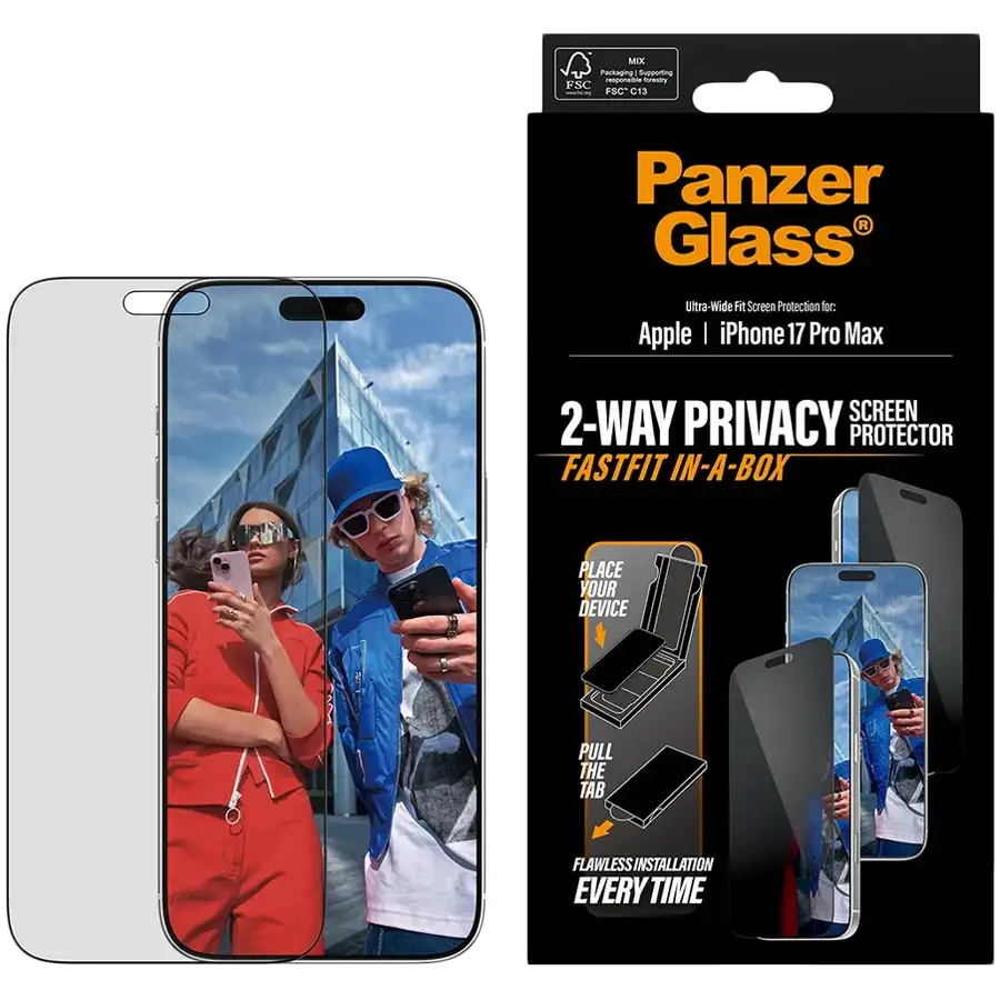 Sticlă de protecție PANZERGLASS pentru iPhone 17 Pro Max – photo 1