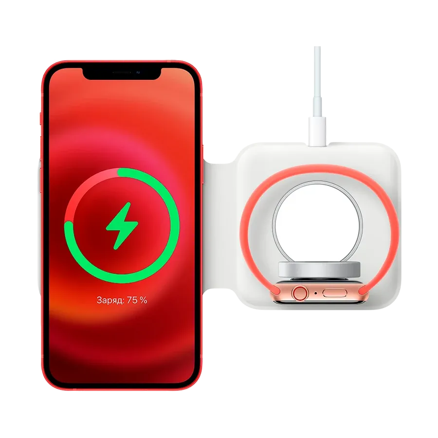 photo 5 - APPLE MagSafe Duo Charger Wireless Charger to Lightning Connector (1m)