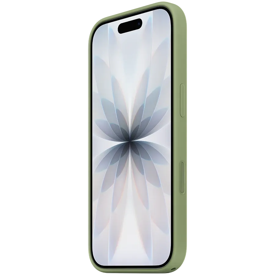 photo 2 - Apple Case Silicone Case with MagSafe Light Moss for iPhone 17