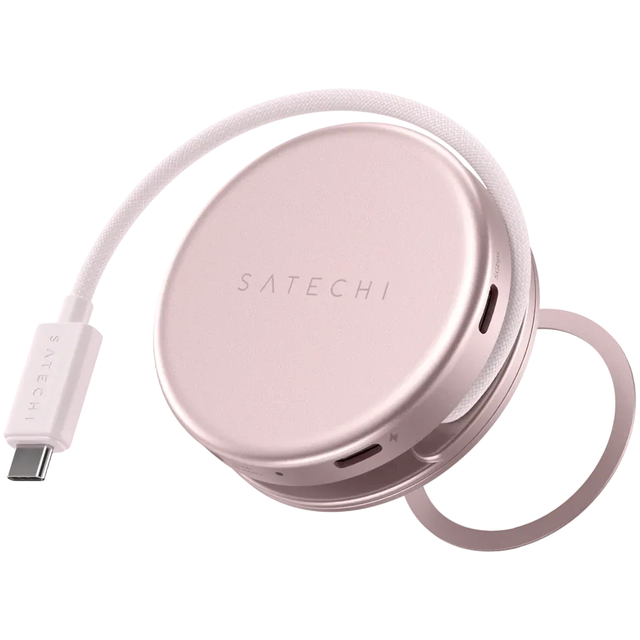 Multiport adapter Satechi OnTheGo 5-in-1, Blush – photo 1
