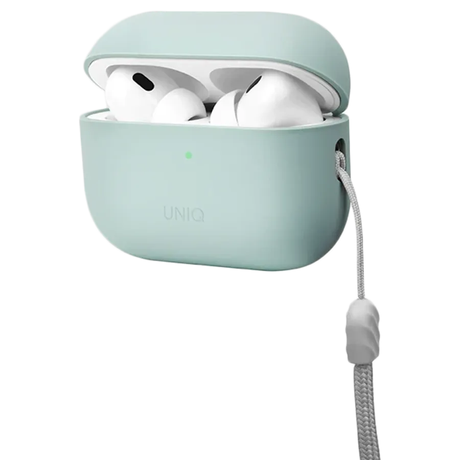 photo 2 - Պատյան UNIQ LINO  Mint Green for AirPods Pro (Gen2)
