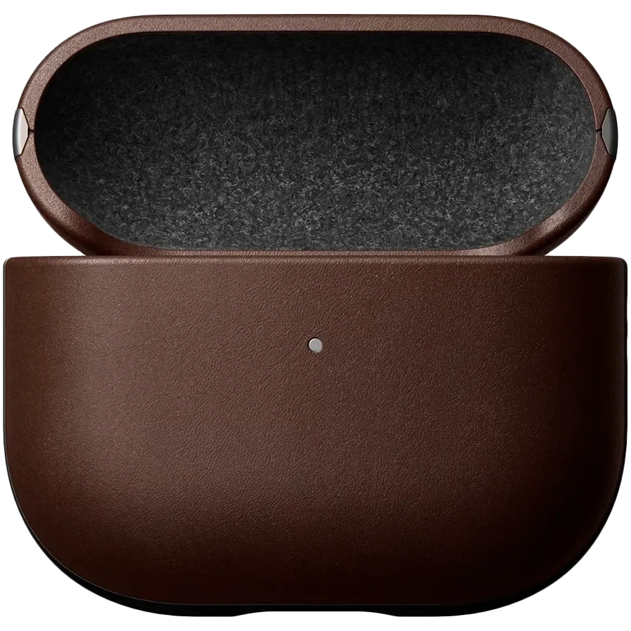 photo 4 - Husă NOMAD Modern din piele pentru AirPods (Gen.3), Brown