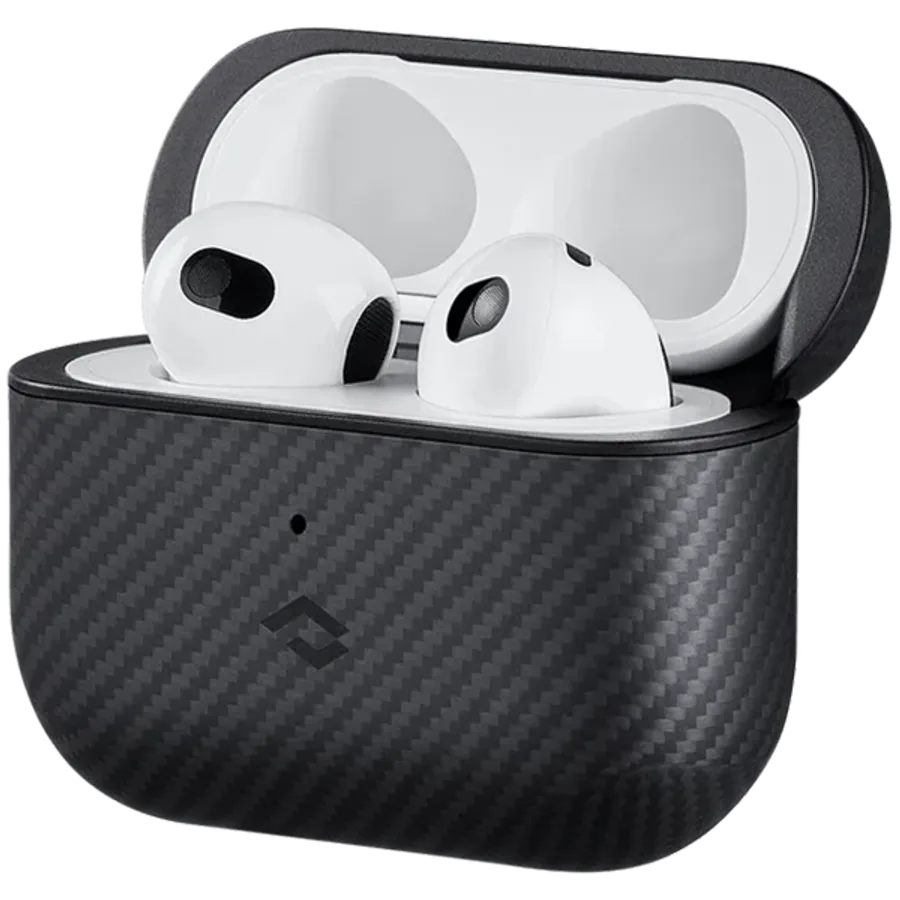 photo 3 - PITAKA Қорғаныс корпусы MagEZ with MagSafe Қара for AirPods (Gen3)