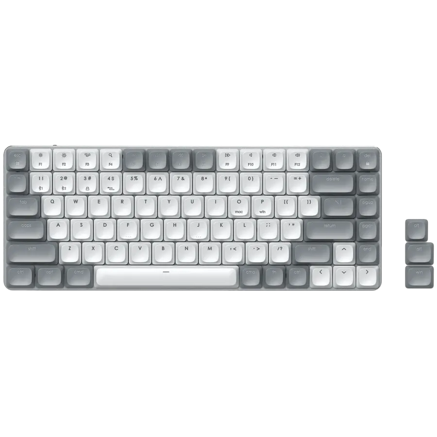 photo 3 - Беспроводная клавиатура SATECHI с подсветкой SM1 Slim Mechanical Backlit Bluetooth, Light (ST-KSM1LT-EN)