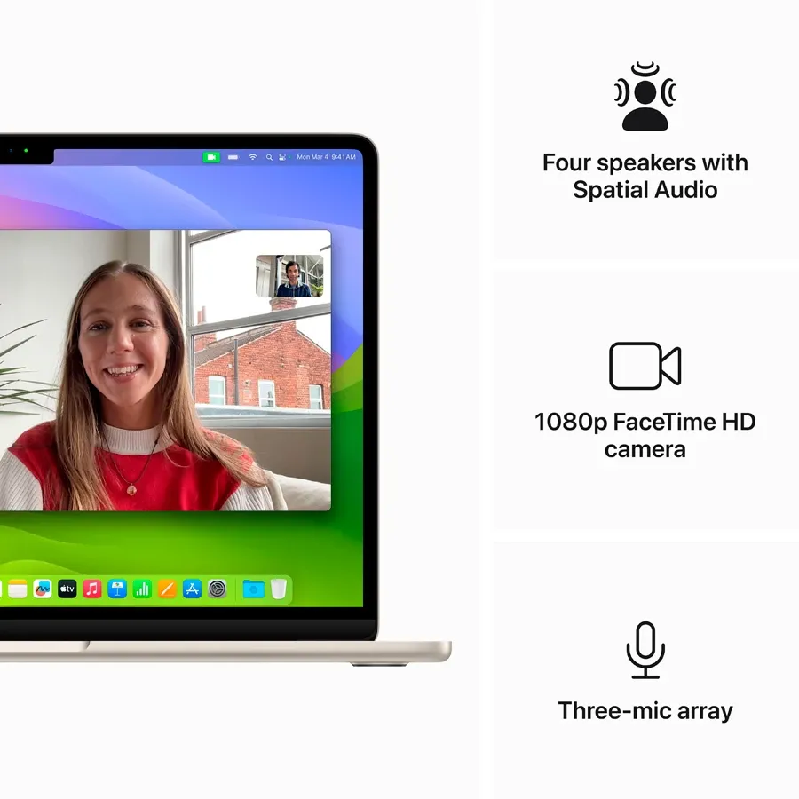 photo 6 - MacBook Air 13.6" M3 (8C CPU/10C GPU), 24 ГБ, 512 ГБ, Starlight