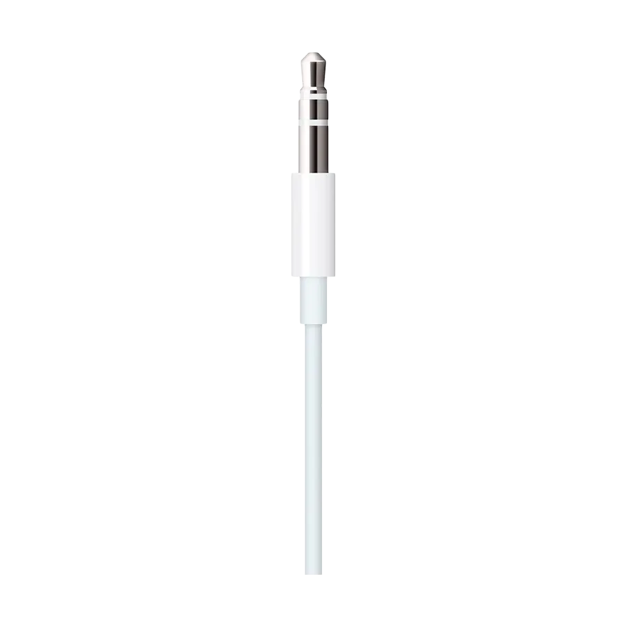photo - Cablu APPLE audio, 1.2m, White