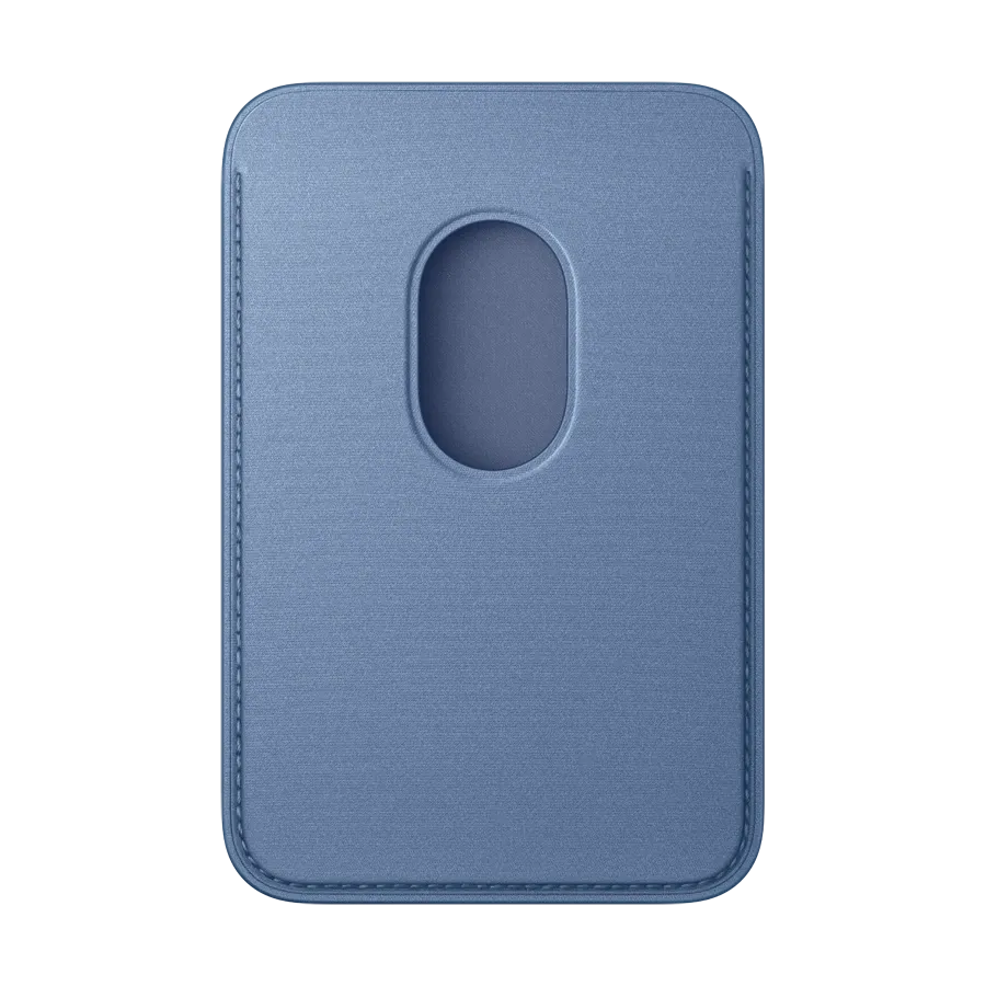 Apple Wallet FineWoven Wallet with MagSafe հետ MagSafe Wildflower Blue for iPhone – photo 1