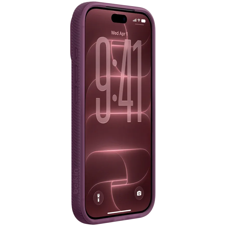 BELKIN Case Grip Series with MagSafe Burgundy for iPhone 18 Pro Max – photo 3