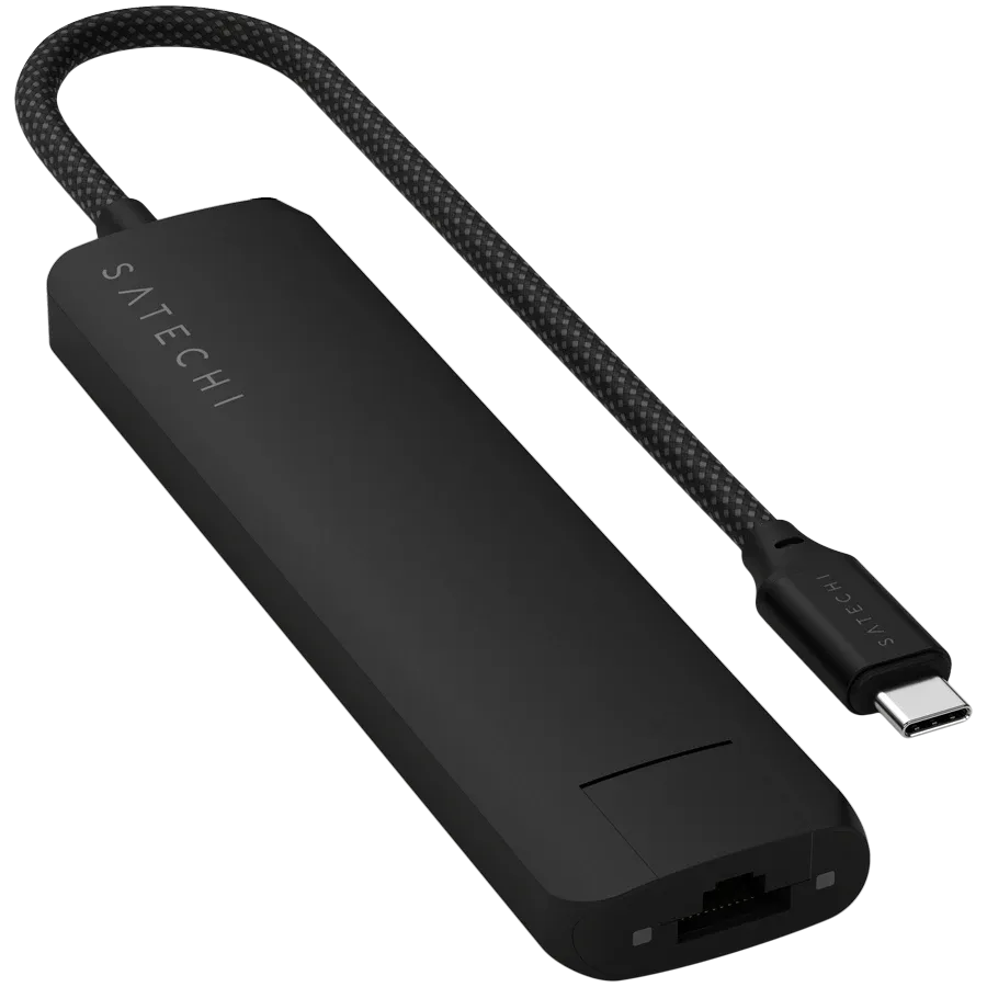 photo 2 - SATECHI  Slim 7 Multiport  Multiport Adapter  Black