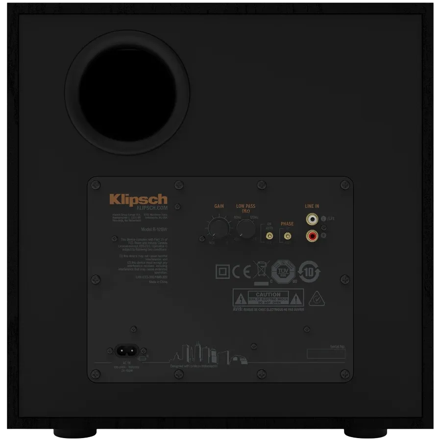 photo 4 - Сабвуфер Klipsch R-101SW Қара
