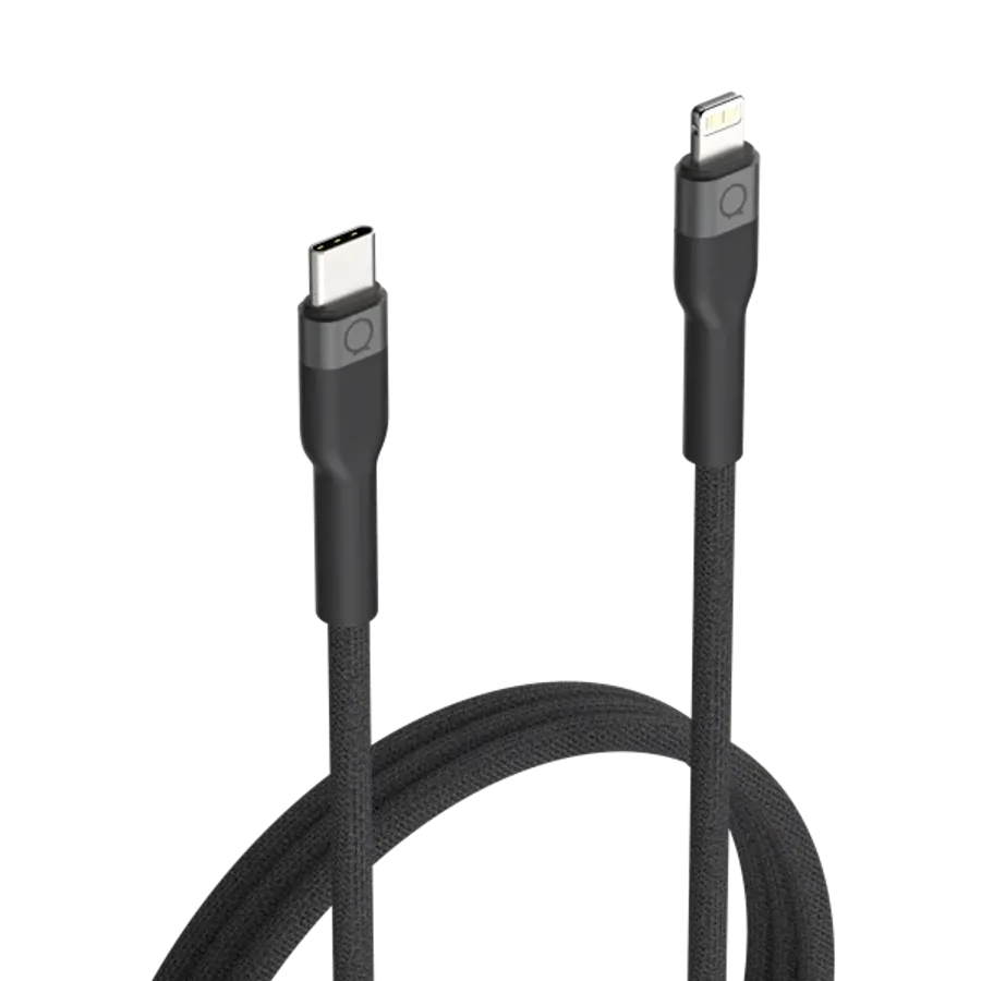 photo - LINQ Lightning Cable, Gray/Black, 2m