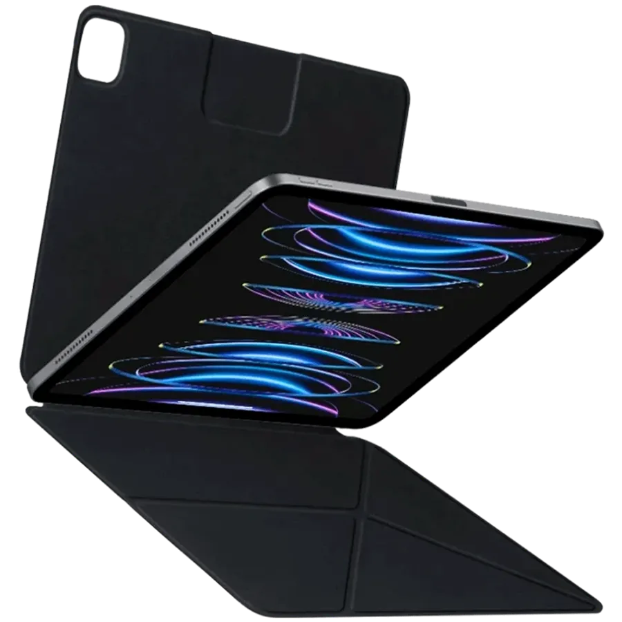 photo 3 - PITAKA Smart Folio շապիկ MagEZ Folio հետ MagSafe Սև for iPad Air (4th generation)/Air (5th generation)/Pro 12,9 դյույմ (3-րդ սերնդի)/Pro 12,9 դյույմ (4-րդ սերնդի)/Pro 12.9-inch (5th generation)/Pro 12.9-inch (6th generation)