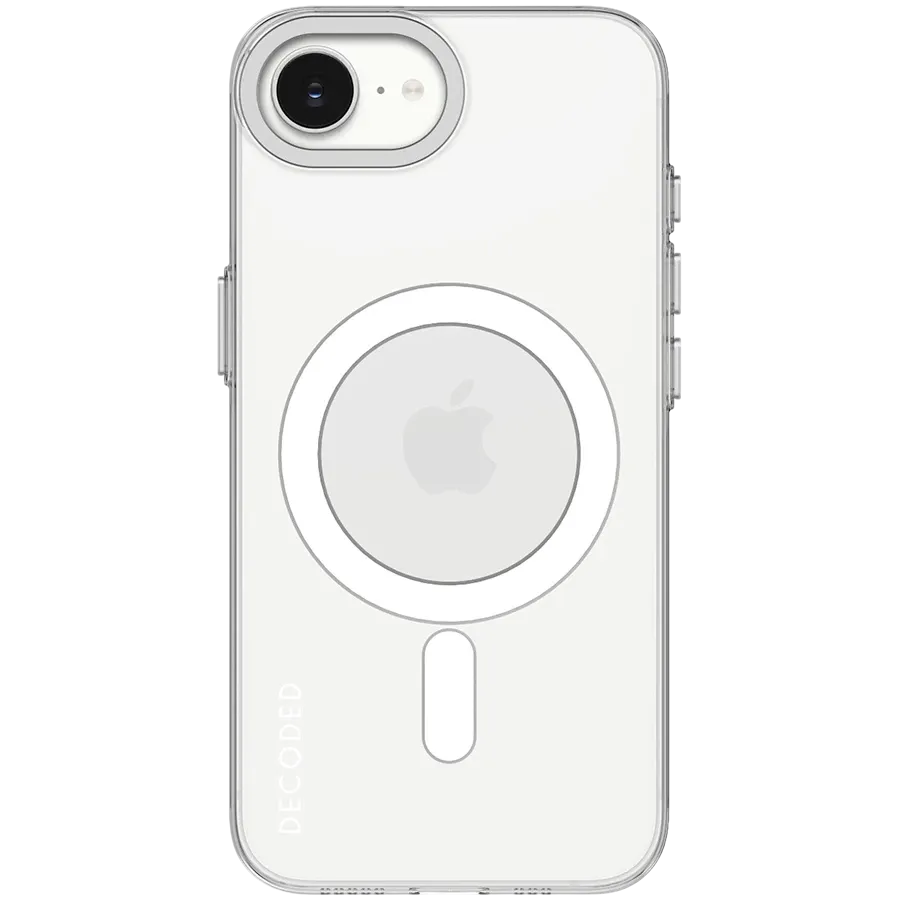 photo - Husă DECODED transparentă cu MagSafe pentru iPhone 16e
