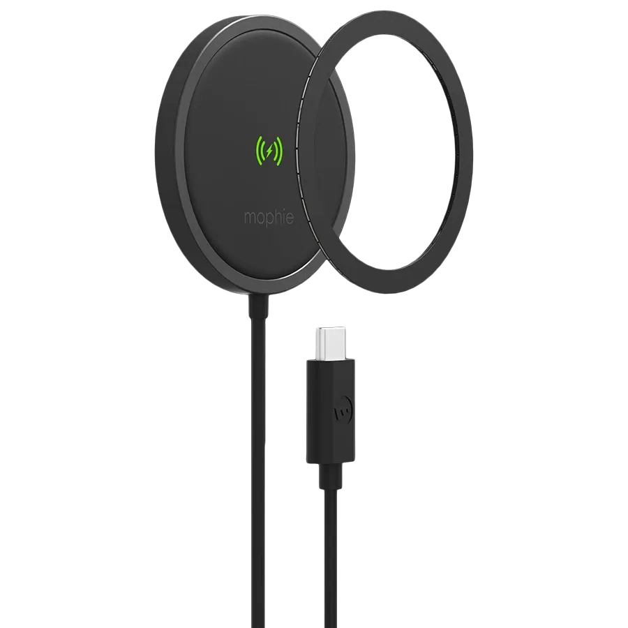photo - Încărcător wireless MOPHIE, 15 W, Black