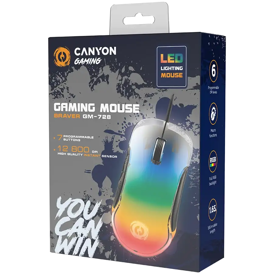 CANYON Игровая мышь, Чёрный – photo 4