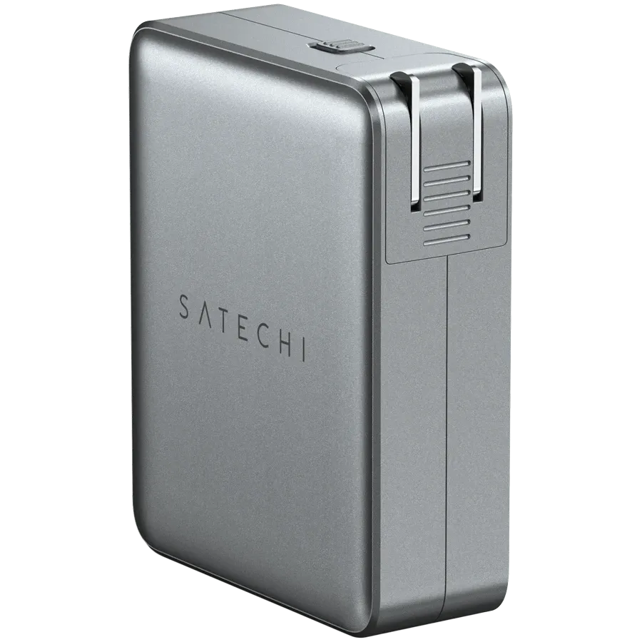 photo 2 - Qidalanma adapteri SATECHI USB-C, 145 Vt, Boz