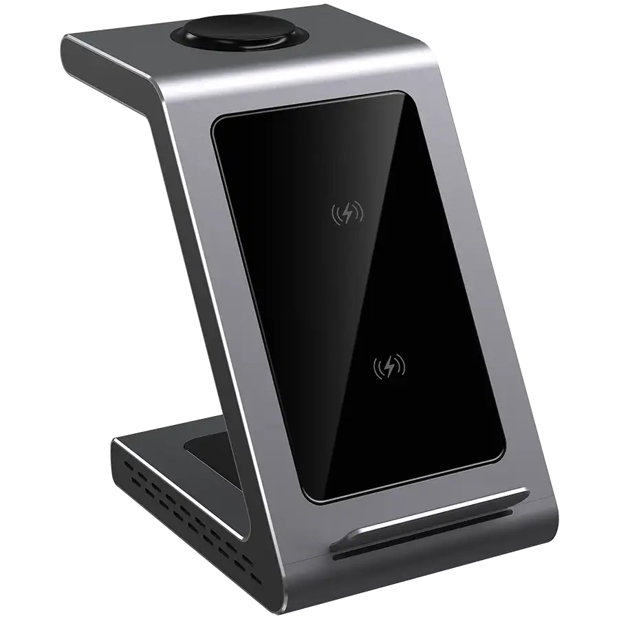 Бездротовий зарядний пристрій Prestigio Revolt A8 Black – photo 3