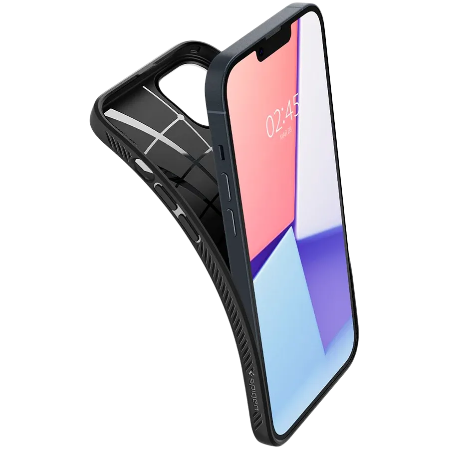 photo 2 - Чохол SPIGEN SGP Liquid Air  Матовий чорний для iPhone 14
