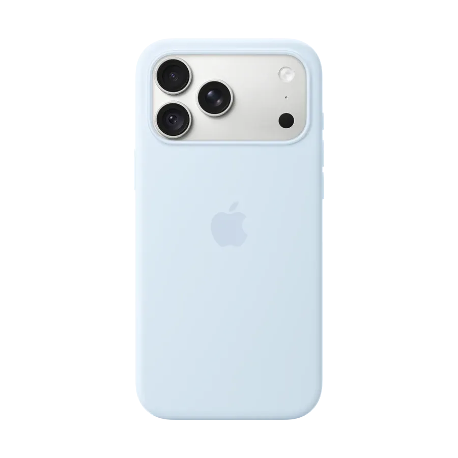 Apple Պատյան Silicone Case հետ MagSafe Crisp Blue for iPhone 18 Pro Max – photo