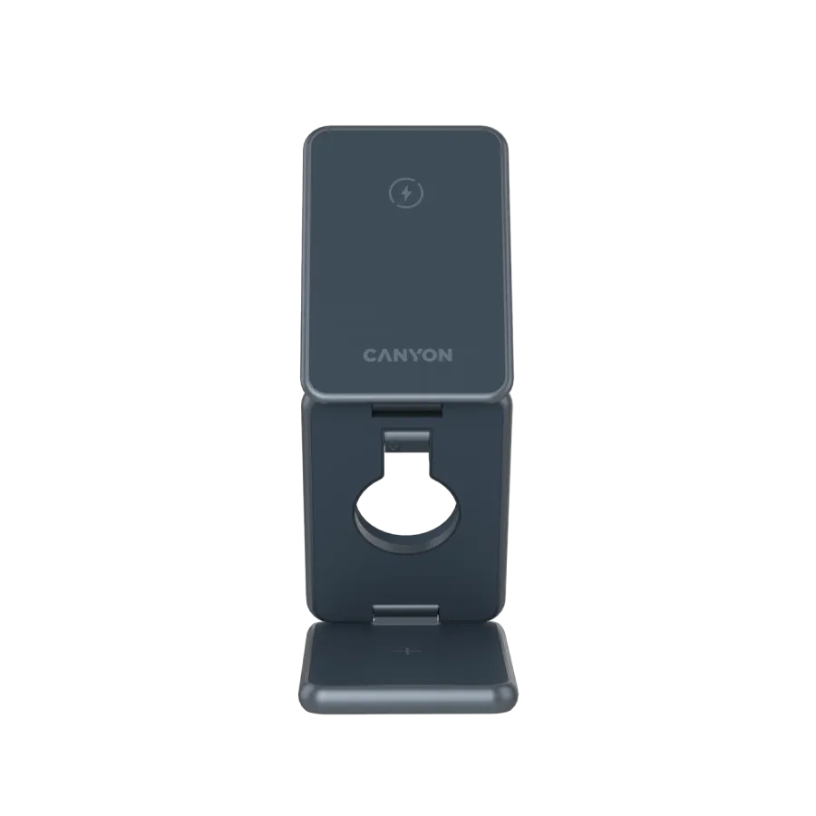photo 5 - CANYON Беспроводное зарядное устройство, 15 Вт, Металл