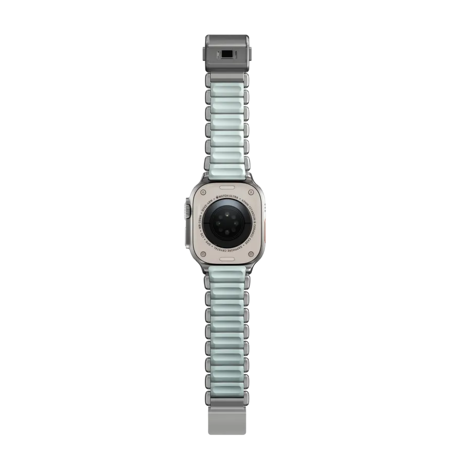 photo 6 - NOMAD for Apple Watch 44/45/46/49 mm, Natural/IcyBlueGlow