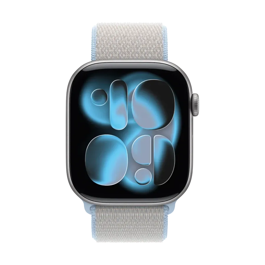 photo 3 - Sport Loop Apple for Apple Watch, 44/45/46/49 mm, Blue Mist