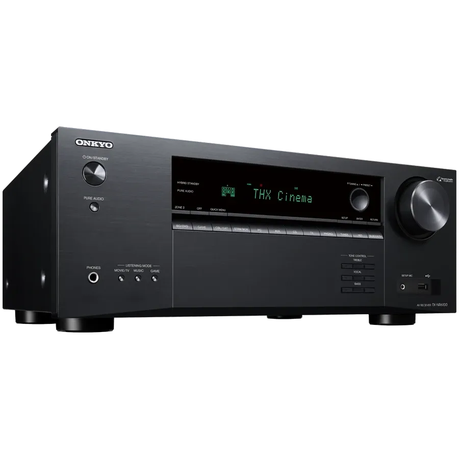 photo 2 - Onkyo TX-NR6100 7.2 арналы AV-ресивер THX Certified, қара