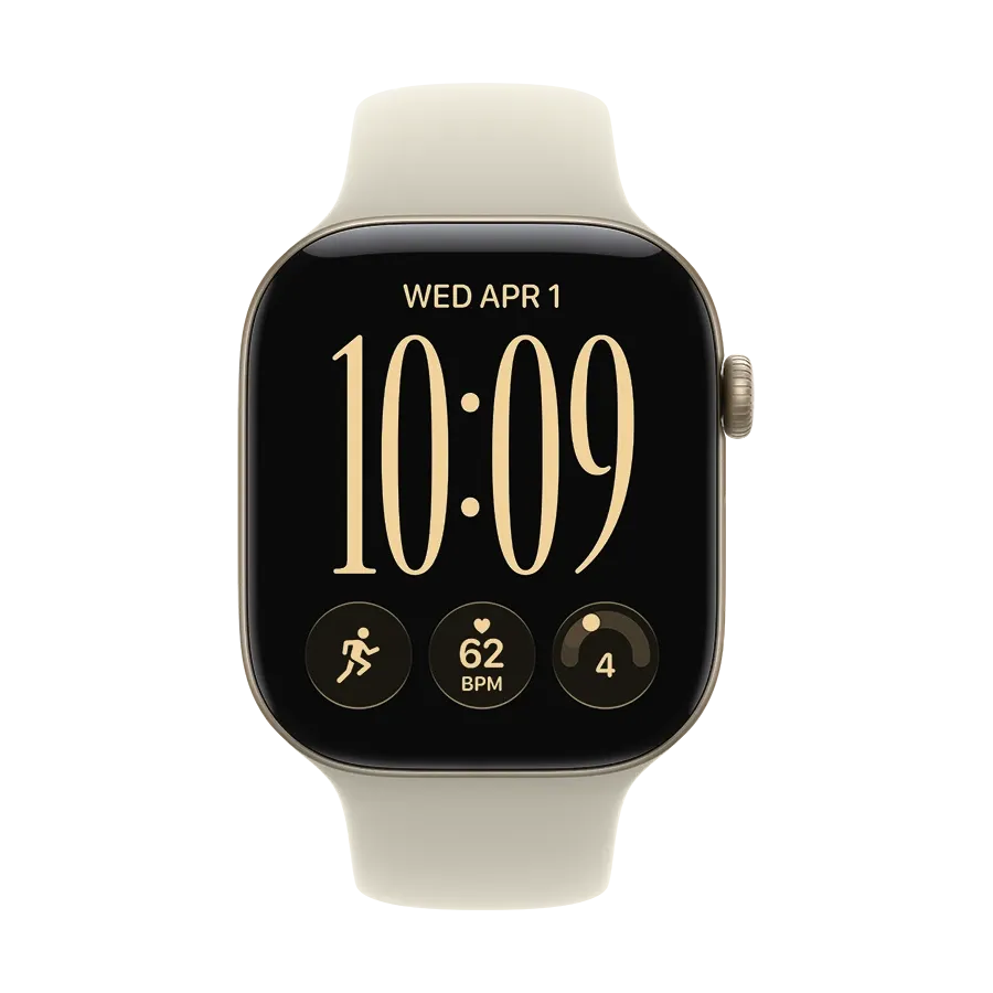 Apple 46mm Sport Band - S/M & M/L Band Extension  for Apple Watch 44/45/46/49 mm, Size M/L, Sand – photo 3