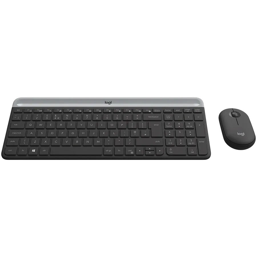 photo 2 - LOGITECH (CIS) MK470 Keyboard, Russian/International English