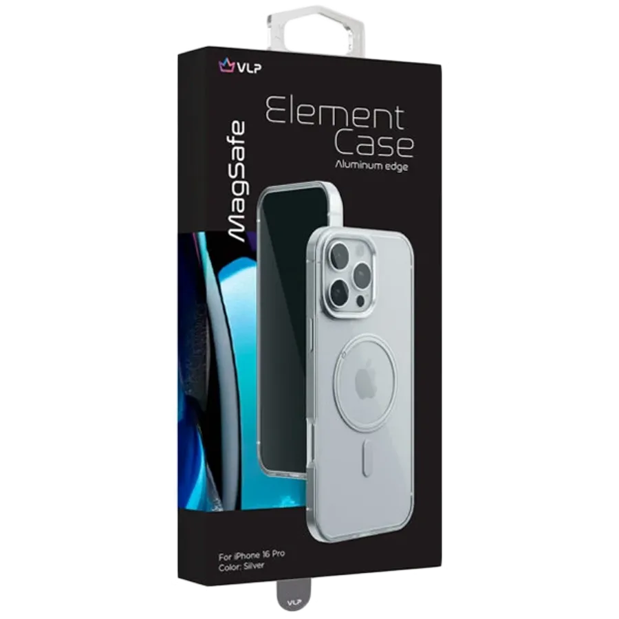 photo 3 - VLP Case Element with MagSafe Silver for iPhone 16 Pro