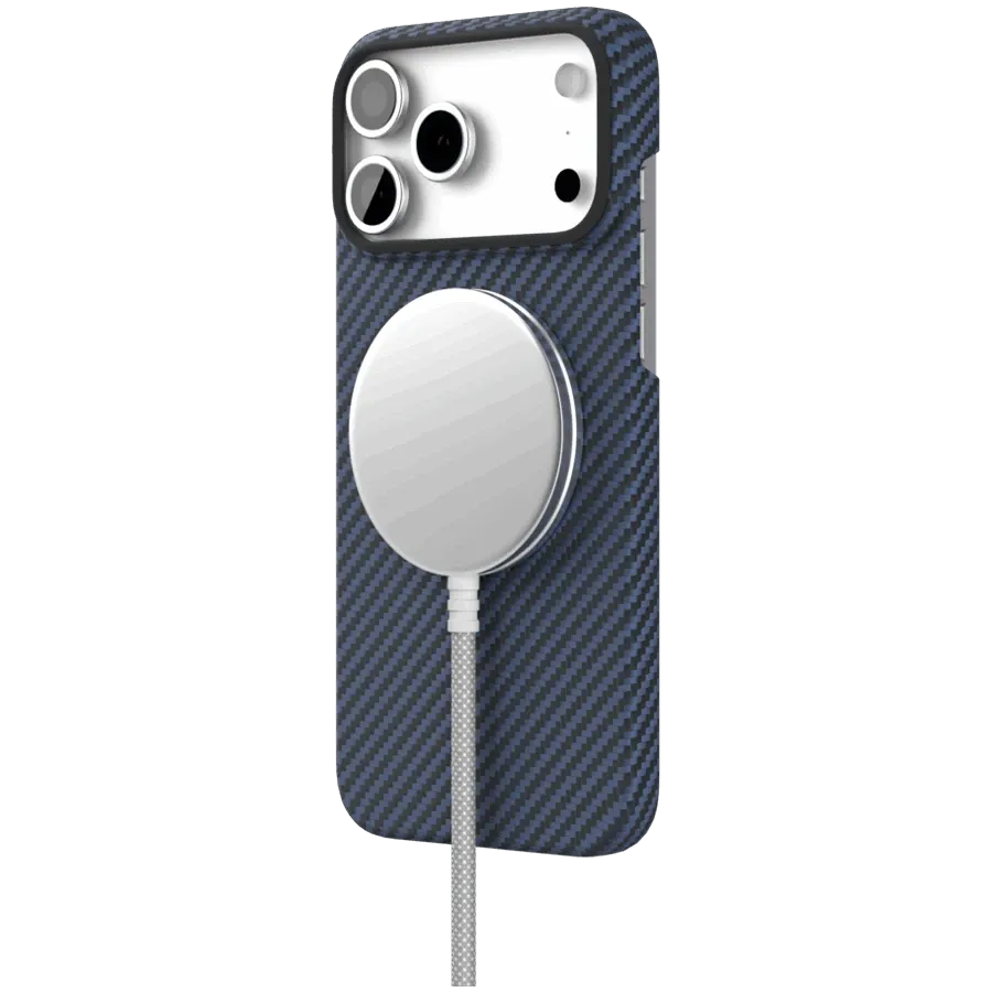 photo 4 - VLP Պաշտպանիչ պատյան Kevlar Case հետ MagSafe Կապույտ for iPhone 17 Pro Max
