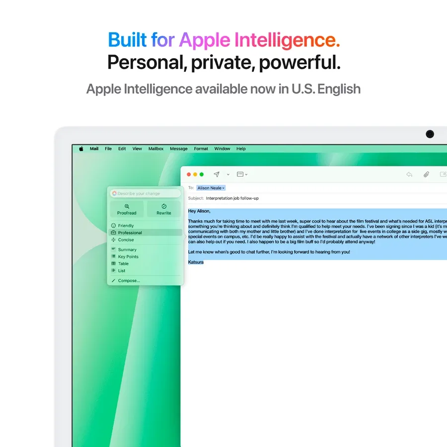 photo 5 - iMac 24" M4 (8C CPU/8C GPU), 16GB, 256GB SSD, Green