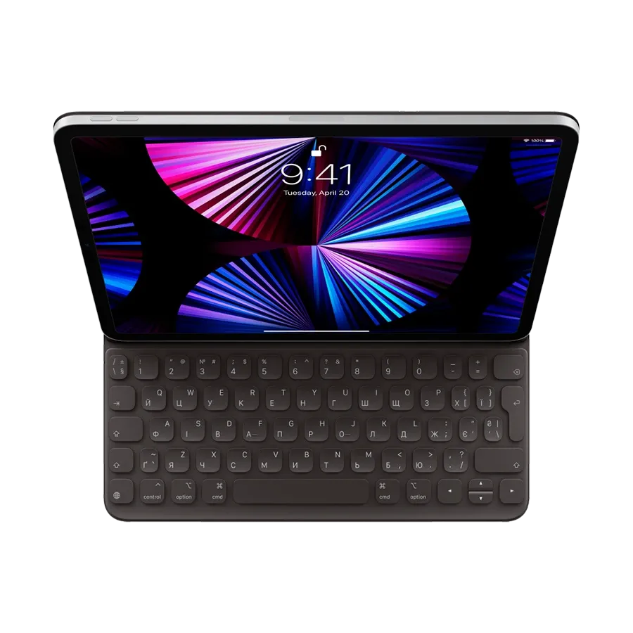 photo 4 - Apple Keyboard Case Smart Keyboard Folio  Black for iPad Pro 11-inch (4th generation)/Air (4th generation)/Air (5th generation)/(1st generation)/(2nd generation)/(3rd generation)