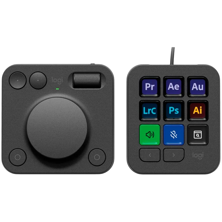 photo - Консоль Logitech MX Creative Console graphite