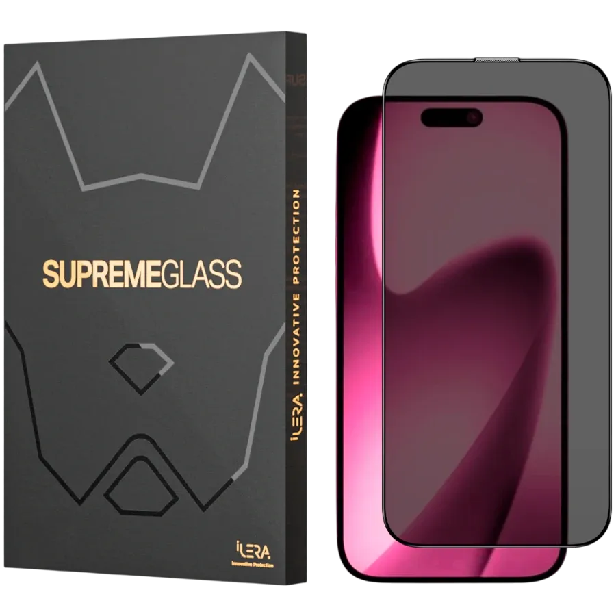 photo 1 - Защитное стекло iLera DeLuxe Incognito Glass для iPhone 17 Pro (ILINDL17PR)