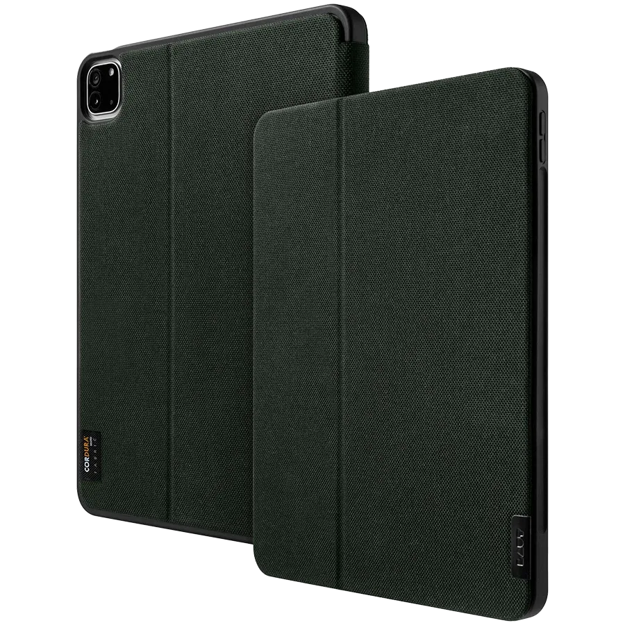 photo 1 - Обкладинка Smart Folio LAUT URBAN FOLIO Olive для iPad Pro 12,9 дюйма (3-го, 4-го і 5-го покоління)