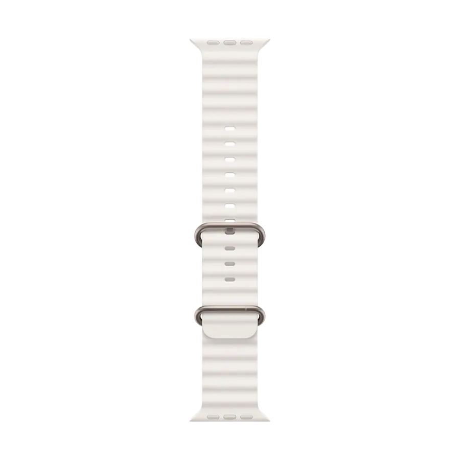 photo 1 - Apple Ocean Band for Apple Watch 44/45/49 mm, White