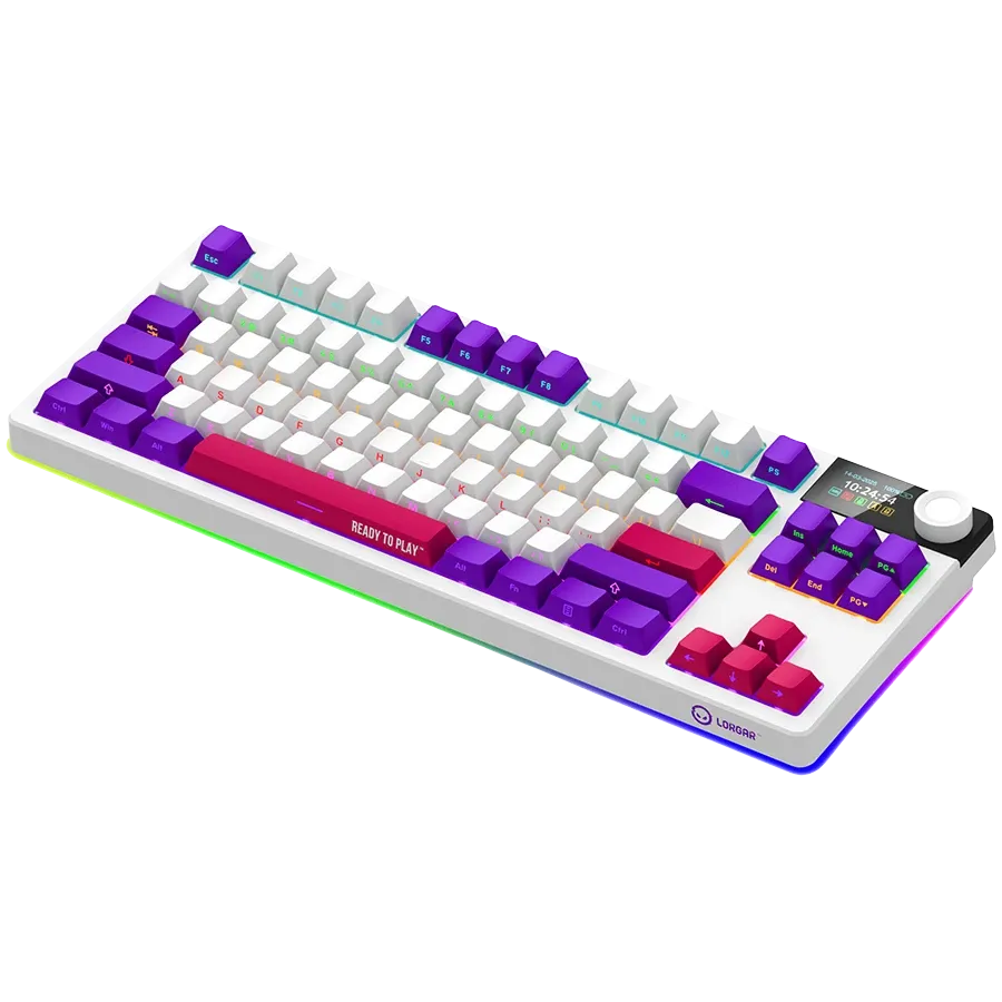 photo 2 - LORGAR KBP70TKLW Игровая клавиатура, Английский
