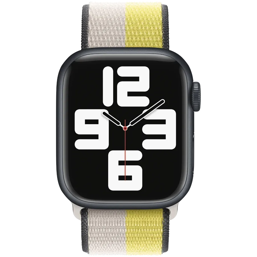 photo 3 - Apple 41mm Sport Loop - Regular Band for Apple Watch 38/40/41 mm, Oat Milk/Lemon Zest