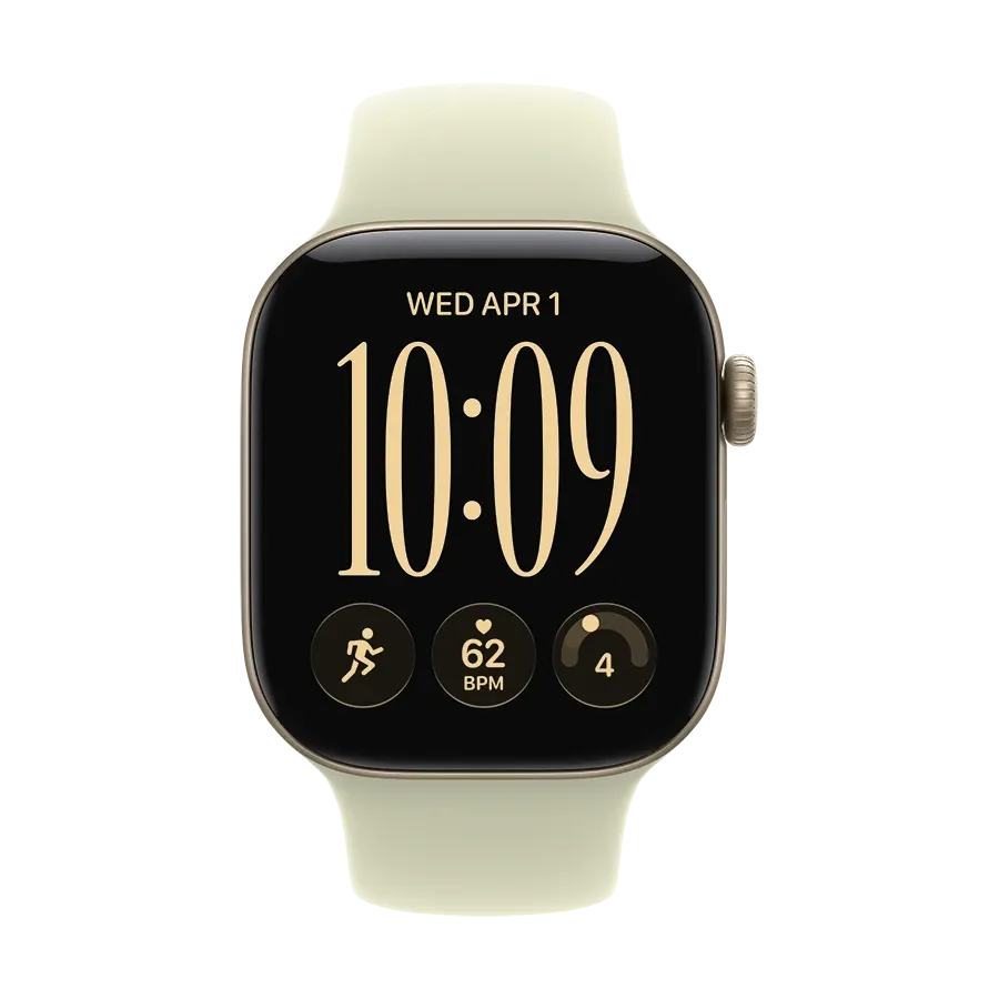 Apple 46mm Sport Band - S/M & M/L Band Extension  for Apple Watch 44/45/46/49 mm, Size M/L, Pale Succulent – photo 3