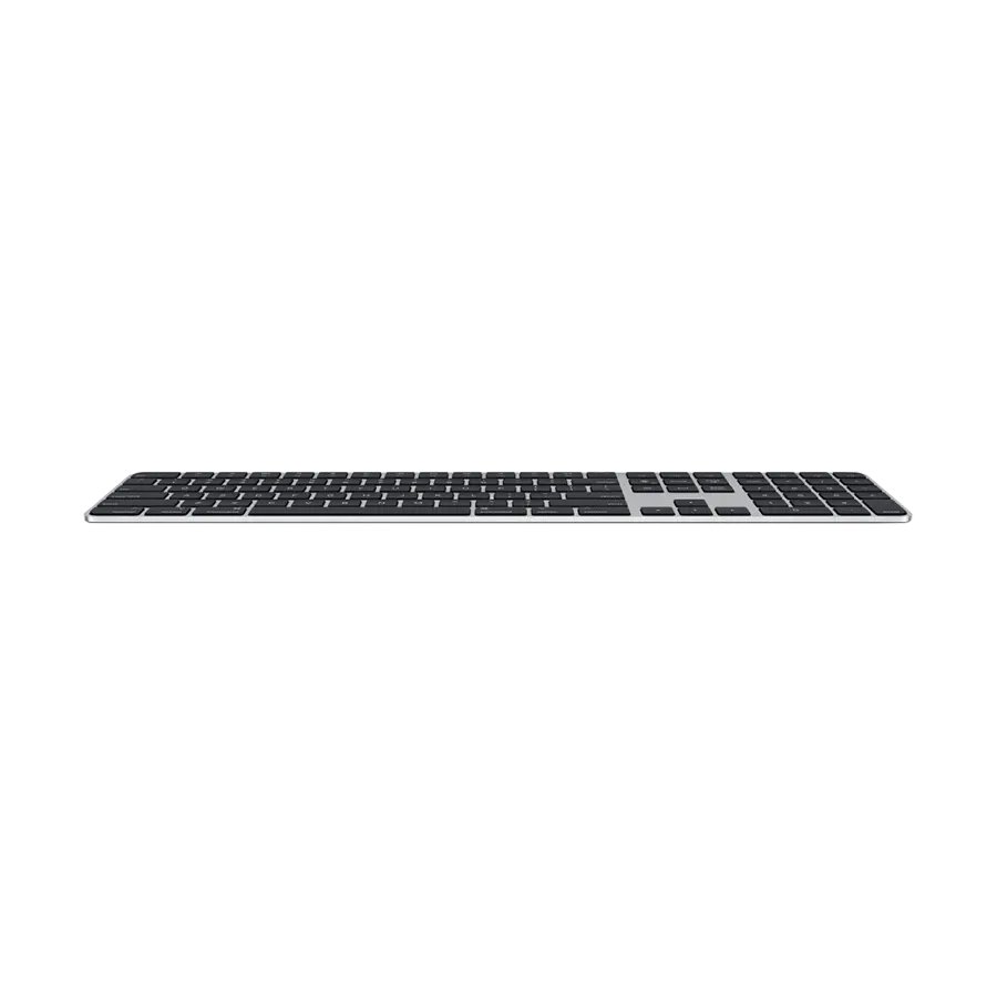 photo 2 - Клавіатура бездротова Apple Magic Keyboard with Touch ID and Numeric Keypad Black (MXK83UA/A)