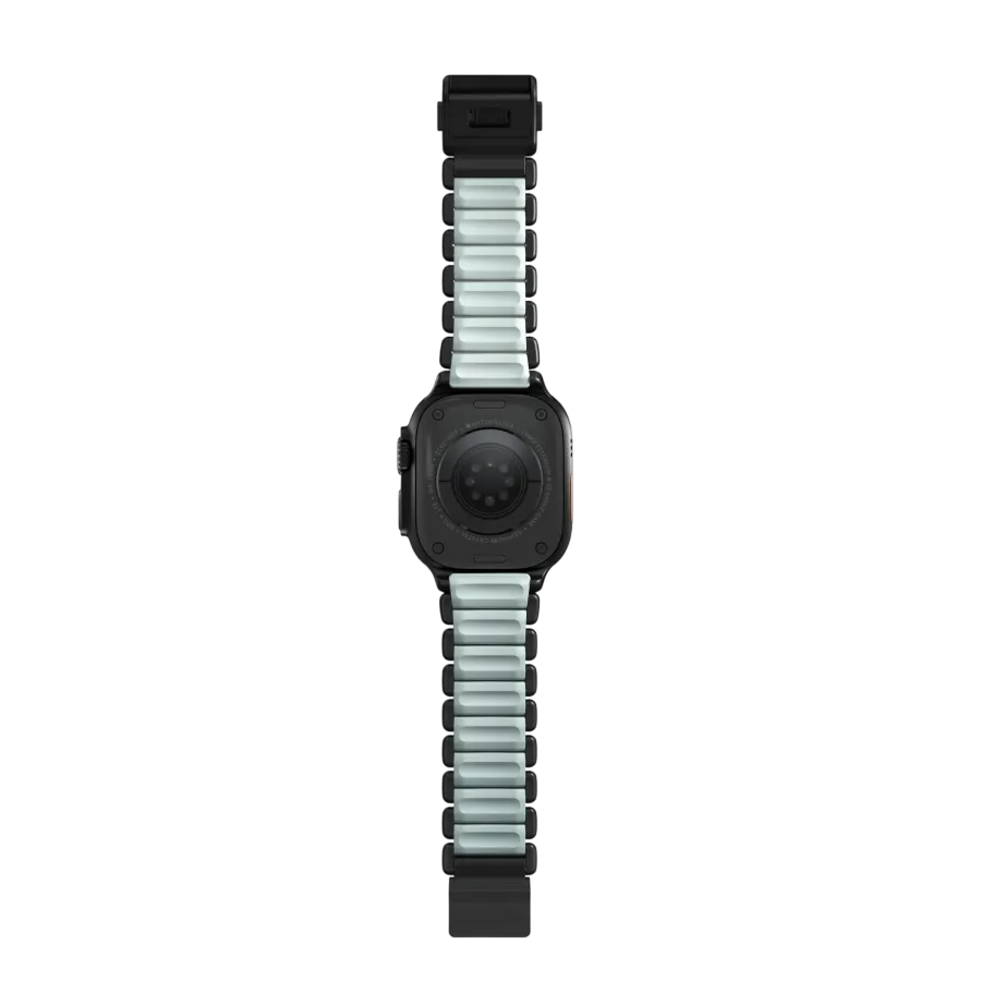photo 6 - NOMAD for Apple Watch 44/45/46/49 mm, Black/Icy Blue Glow