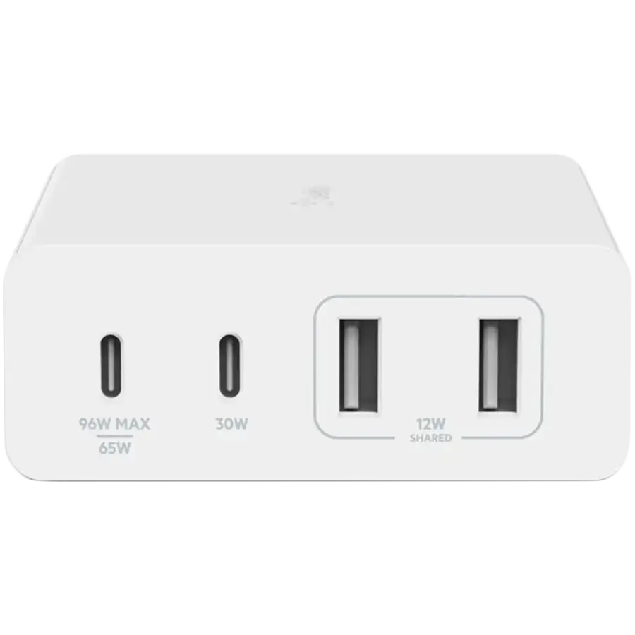BELKIN Адаптер живлення 4*USB/USB-C 2*USB Тип C, 2*USB 2.0 (type A), 108 Ват – photo