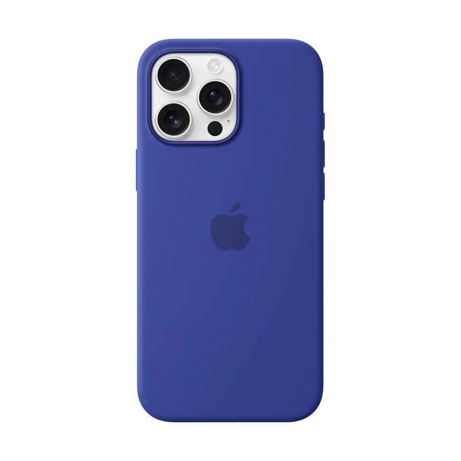 photo - Apple Պատյան Silicone Case with MagSafe հետ MagSafe Ultramarine for iPhone 16 Pro Max