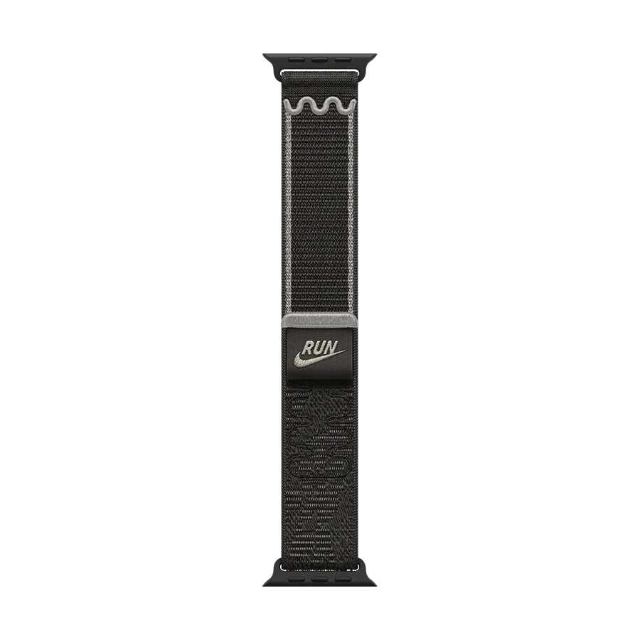 Apple 46mm Nike Sport Loop Ремінець  for Apple Watch 44/45/46/49 mm, After Dark Black – photo 2