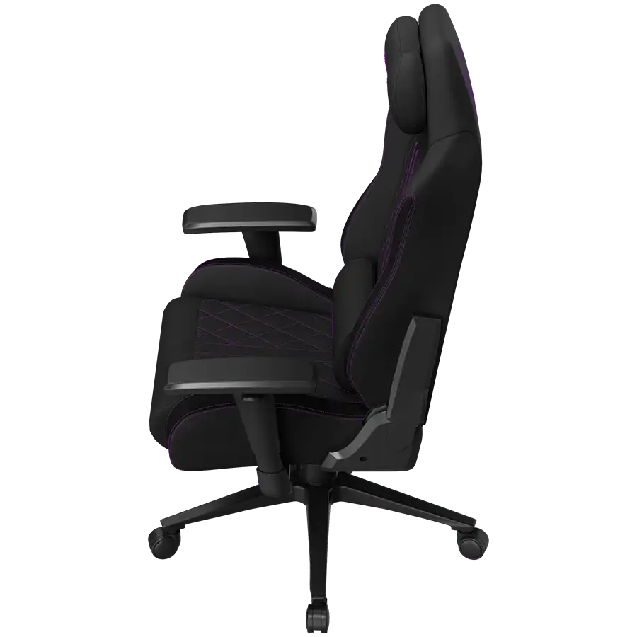 Игровое кресло LORGAR CHA 41, Черный/Фиолетовый – photo 5