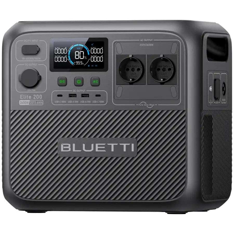 Зарядна станція Bluetti Elite 200 V2, 2600 Вт, 2073 Вт*год – photo 3